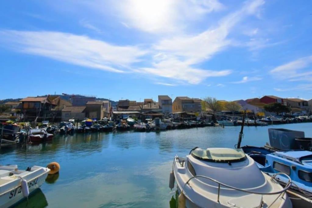 Jolie Maison De Pecheur - La Pointe Courte Sète Exteriör bild